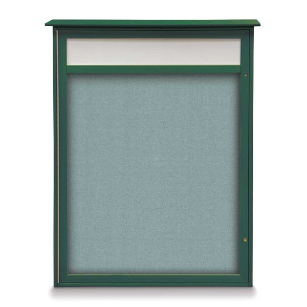 Double Door Enclosed Indoor Letterboard